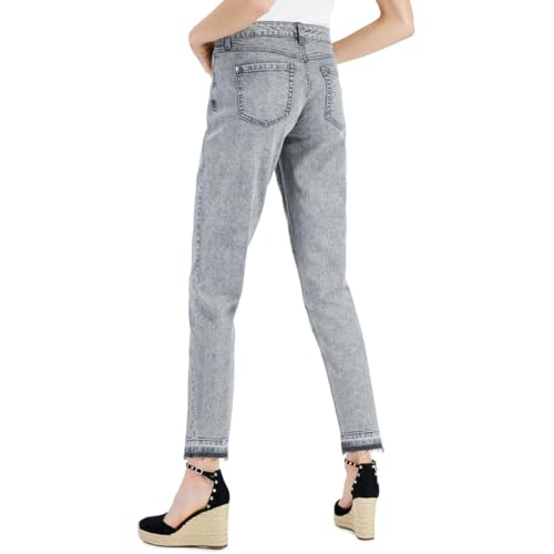 International Concepts INC Women's Mid Rise Straight Leg Jeans2