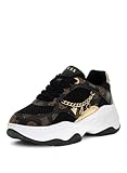 Guess Harpaa - Zapatillas deportivas para mujer, Negro , 40 EU