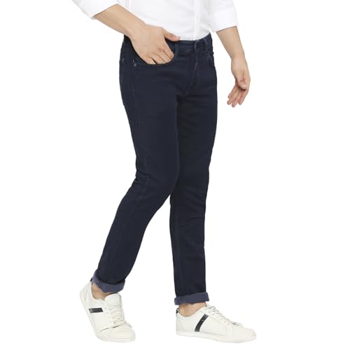 Image of Spykar Men's Rover Regular Fit Mid Rise Casual Jeans