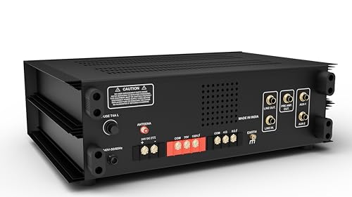 Image of Dabeatz 250 watt Professional Power PA Amplifier with 6 mic input Power AV Amplifier with Bluetooth /MIC Input /USB /SD Card /FM Radio /AUX Input /Remote Control, Equalizer, Bass,Tre(250 watt Output)