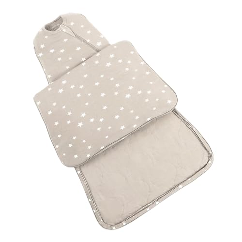 Image of GUNAMUNA Swaddle Wrap for Newborns – Arms In or Out, Easy Diaper Changes with WONDERZiP, Soft Sleep Sack, 2.5 TOG