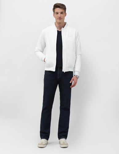 Image of U.S.Polo Association Men's Solid Regular Fit Bomber Jacket