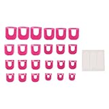 Sarini Nagellack-Vorlagen 26 (10 Größen) Nailart Werkzeug Zubehör Nailart Nagellack Schutz Tipps Protektoren sind wiederverwendbar