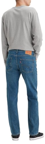 Image of Levi's Men's 505 Regular-Fit Jeans, Fremont Drop Shot - Medium Indigo, 32Wx30L