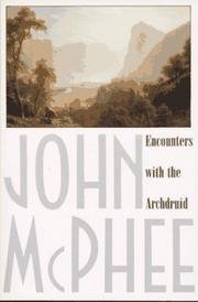 Encounters With The Archdruid B002JLAE5Y Book Cover