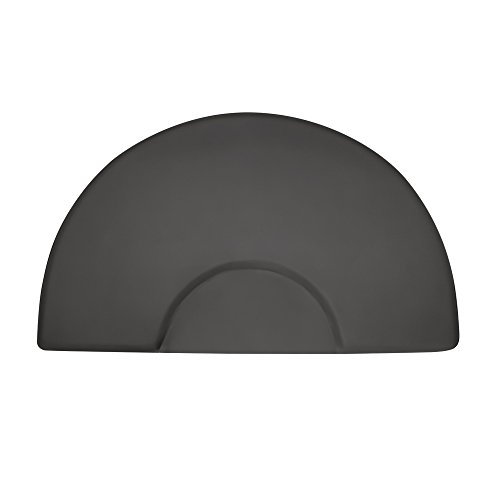 Hair Salon Chair Floor Mats 3 X 5 SemiCircle - Round Chair Impression