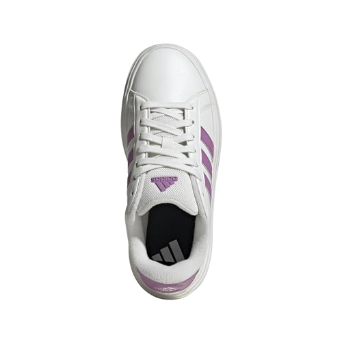 adidas Womens Grand Court Platform Sneakers Shoes Casual - White4
