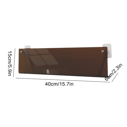 Porte-Vinyles Mural pour Appartement | Étagère Adhésive Solution Rangement sans Trous - 6
