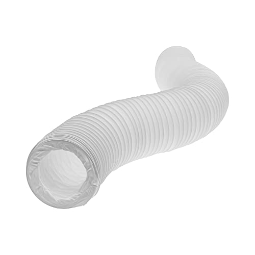 Vent Systems Ø80 mm de 6 m de larga manguera flexible de PVC con alambre de acero en el interior. Líneas aéreas flexibles para ventilación. Canal de calefacción, enfriamiento y ventilación flexibles
