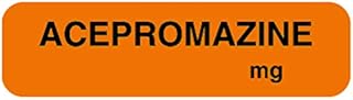 United Ad Label Anesthesia Labels ACEPROMAZINE MG, 1-1/4