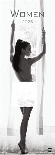 Women - Vertikalkalender - Kalender 2026 - Heye-Verlag - Wandkalender mit anspruchsvollen Fotos - 24,5 cm x 69 cm