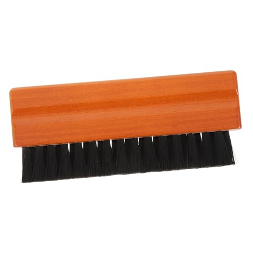 BESPORTBLE Vinyl Record Cleaning Brush Dust Brush for Phonograph Wooden Handle Extend Record