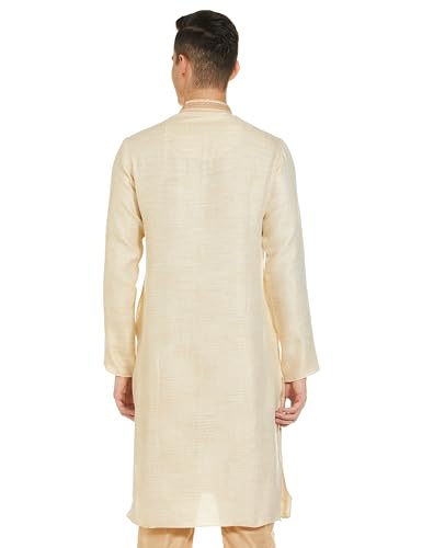 Image of Manthan Art Silk Casual Kurta for Men