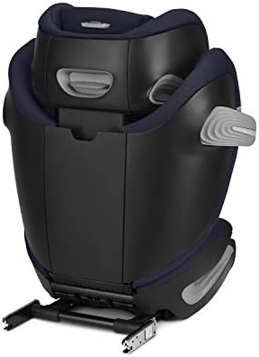Cybex Gold Solution S-Fix High Back Booster Car Seat, For Cars with and without ISOFIX, Group 2/3 (15-50 kg), From Approx 3-12 Years, Soho Grey
