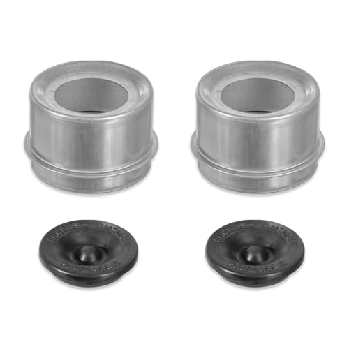 image for Rockwell American 1.98” Trailer Axle Grease Caps – Fits Most 2,000