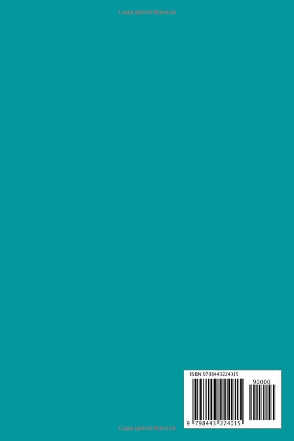 Back cover of the iPhone SE 2022 User Guide book, showing a blank teal background with a barcode and ISBN 9798443224015 at the bottom.