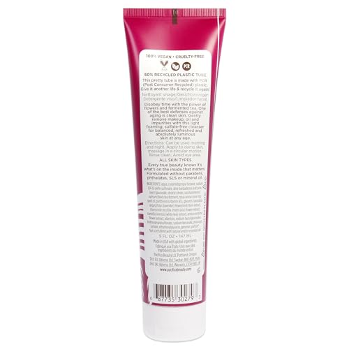 Rose Kombucha Flower Powered Face Wash