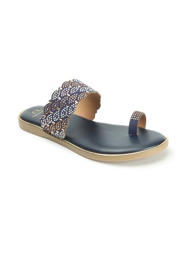 Image of Carlton London Women's Cli-Wn-Cll-7946-A Flat Sandal