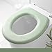 FTVOGUE Seasons Universal Toilet Seat Cushion Embossing Reusable EVA Padded Seat Washable for Home