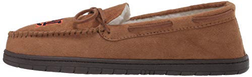 Image of FOCO NCAA Mens NCAA College Team Logo Moccasin Slippers