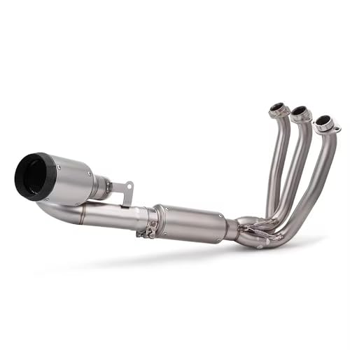 Tuyau silencieux d'échappement de moto liaison avant complète pour 675SR 675R 675NK
