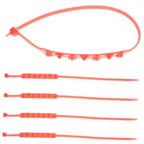 SOLUSTRE 5pcs Motorcycle Snow Chains Adjustable -skid Tire Chains for Cars Lightweight Portable Snow Traction Devices for Safe Driving for Motorcycles Electric