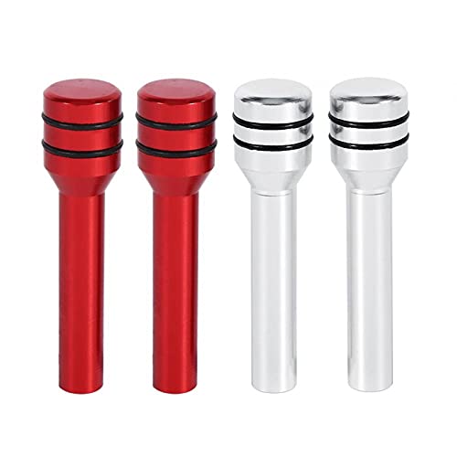 2 peças botão de bloqueio de carro, pinos de puxador de maçaneta de fechadura de porta de carro, bot