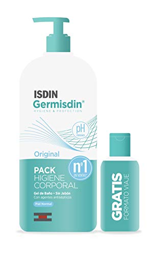 GERMISDIN ORIGINAL PIEL NORMAL GEL DE BAÑO SIN JABÓN CON ANTISÉPTICOS 1000 ML + 100 ML GRATIS Cover