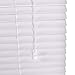 AmazonBasics - Persiana veneciana de aluminio, 90 x 130 cm, Blanco