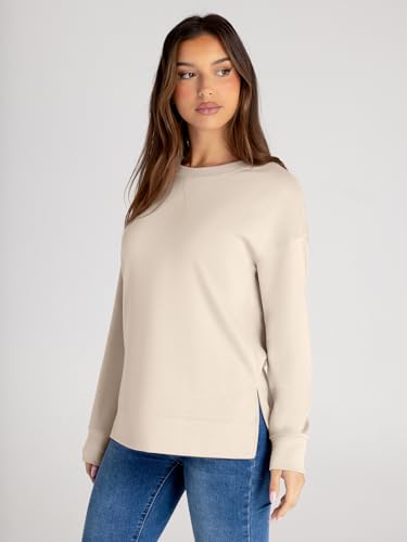 Glamaker Women's Long Sleeve Crewneck Sweatshirt Air Essentials Soft Loose Pullover Sweatshirts - Image 5