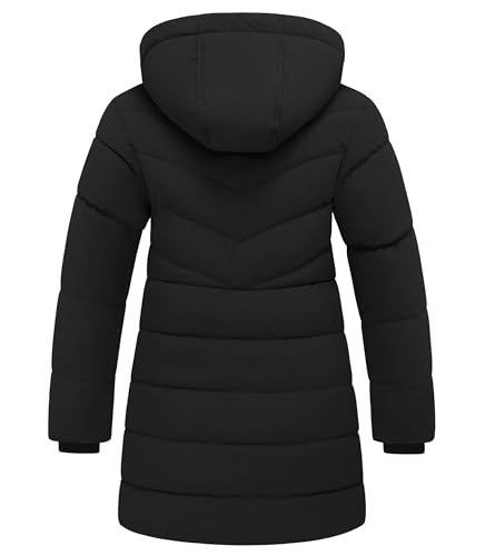 Wantdo Girl's Puffer jacket Warm Insulated Winter Coat Lightweight Water-Resistant Padded Parka with Hood2