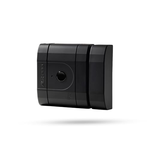 AYR Lock pro - Cerradura Inteligente Invisible de Alta Seguridad con Alarma, Control por APP Integra y Bluetooth, Antibumping y Antiganzúa, No Incluye Mandos [Negro mate]