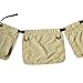 KiBcsLic Waist Bag Outdoor Belt Bag Fashion with Pockets Lightweight Work Waist Apron Waist Pack for Camping Mountaineering Outdoor, Khaki
