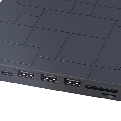 Unidade de DVD externa, unidade de CD/DVD +/-RW portátil USB 3.0/leitor de DVD, gravador de CD ultra