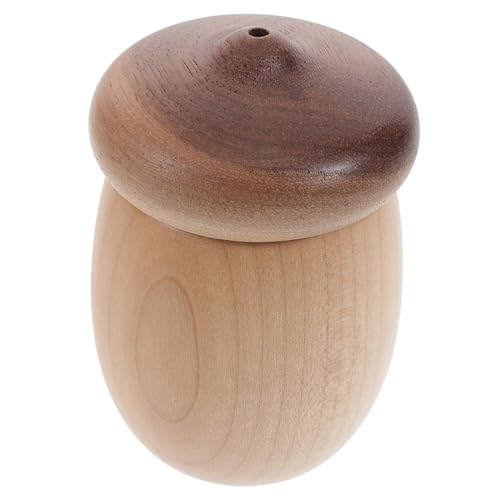 OFFSCH Creative Acorn Shape Toothpick Holder Wooden Container for Home Restaurant Bar and Compact Lightweight Design Keeps Toothpicks Clean and Accessible