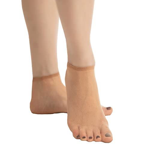 Photo de Pedsox, Recharge de 100 Chaussettes Hygiéniques Jetables pour Tests de Chaussures, Unisexe, Taille Unique, Nude