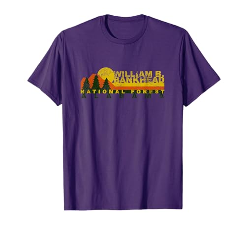 William B. Bankhead National Forest Vintage Retro T-Shirt