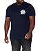Produktbild JACK & JONES Herren JORBRAD SS Tee PS Shirt, Navy Blazer, EU6XL US4XL
