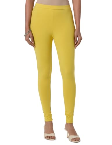 Image of W for Woman Women's Regular Fit High Rise Coral Cotton Jersey Tights