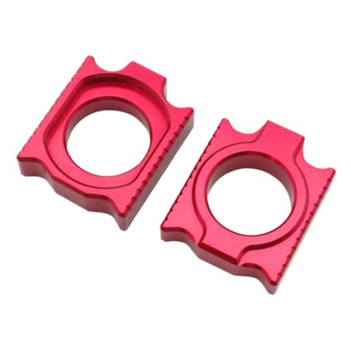 Bloc d'essieu de réglage CNC en aluminium anodisé pour bras oscillant Yamaha WR et YZ