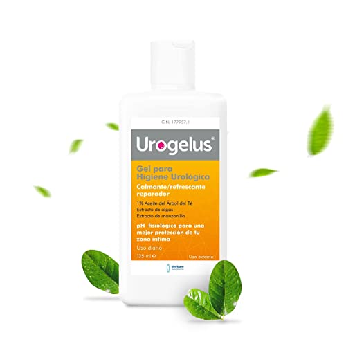 Devicare Urogelus - Gel Hygiène Intime Femme et Homme - 125 ml - Savon Apaisant, Rafraîchissant, Antiseptique et Réparateur à Usage Quotidien - Aide à Équilibrer le pH Génital