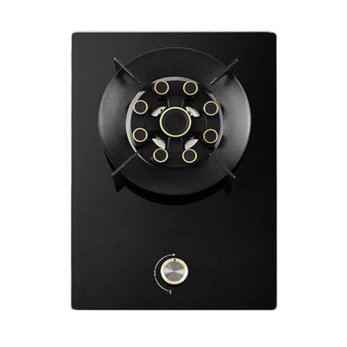 バーナープロパンストーブ、ポータブルガスストーブ、最大17742.4BTU、パルス電子点火強化ガラス付き、アパートやキッチンに最適 (Color : LPG, Size : Style 1)