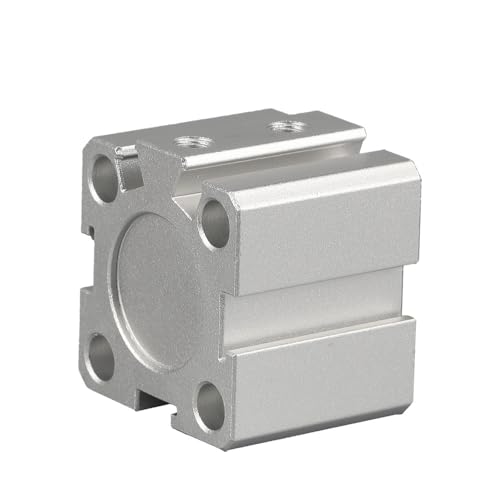 Cilindro neumático SDA de 16 mm de diámetro y carrera de 15 mm con diseño compacto de doble efecto 3