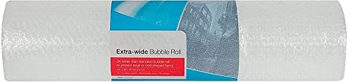 Hitouch 4072829 3/16 Extra Wide Bubble Roll, 24-Inch X 20-Ft, Clear