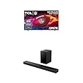 TCL 98-Inch QM7K QLED 4K Smart QD-Mini LED TV with Google TV (98QM7K, 2025 Model) + Q65H Q Class 2.0 Channel Sound Bar with Dolby Atmos