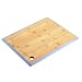 Produktbild KESPER | Schneidbrett, Material: Bambus, Maße: 35 x 26 x 1,5 cm, Farbe: Braun, Blau | 58282
