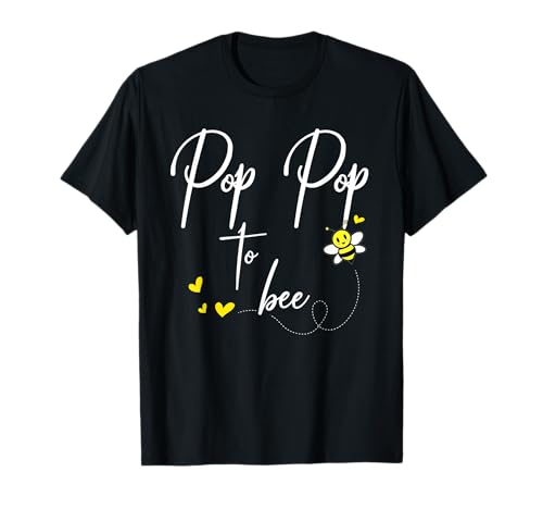 Pop To Bee Funny Matching Family T-Shirt