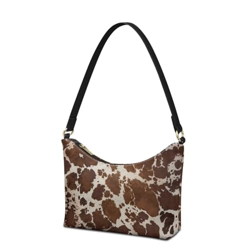 Underarm Shoulder Bag for Women, Soft Women Shoulder Handbag Pu Leather Lightweight Clutch Purse with Pocket2