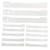 DEARMAMY Vinyl Record Dividers Wooden 13Pcs Space-Saving Design A-Z for Bookcases and Album Crate
