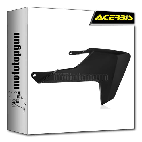 Ouïes de radiateur noir Acerbis 0023543.090 pour Husqvarna TC 65